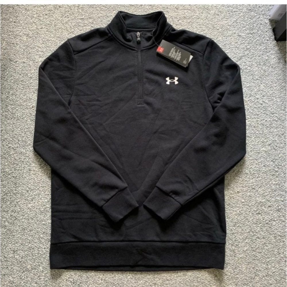 Under Armour 1/4 Zip Mens Fleece Pullover Sweater